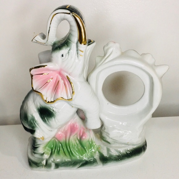 Beautiful Vintage Asian Design Elephant Figurine - Picture 4 of 6